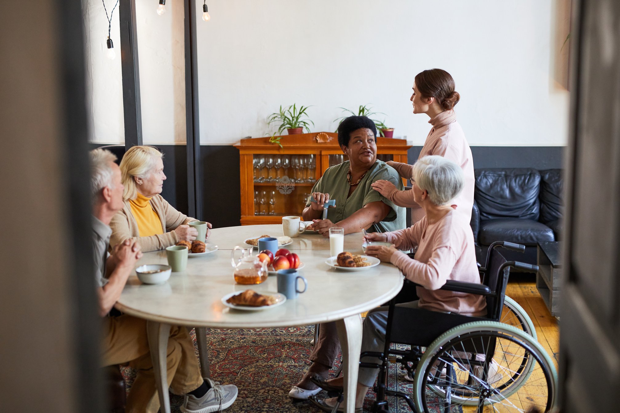 Dinner at Nursing Home